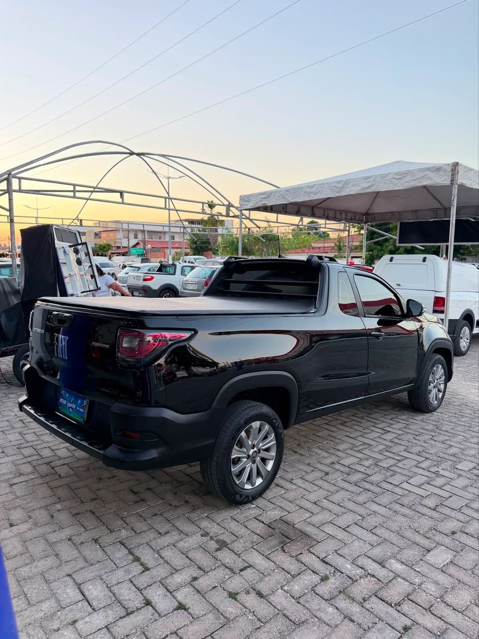 Fiat Strada Freedom 1.3 Flex 8V CS Plus 2021 - Foto 4