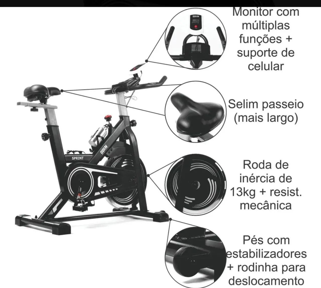 Bicicleta ergométrica  - Foto 2