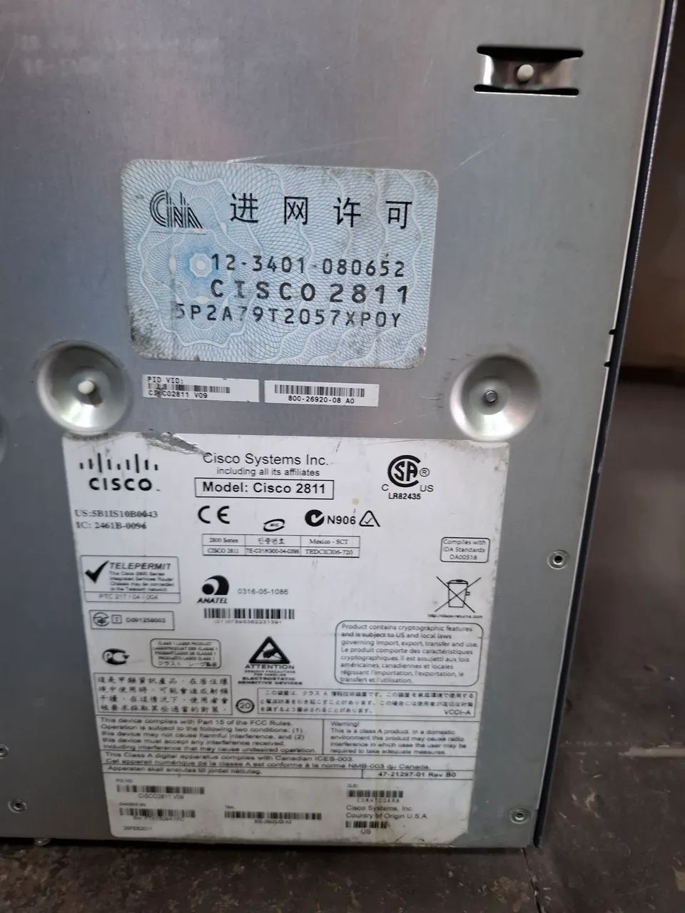 Cisco 2811 - Foto 3