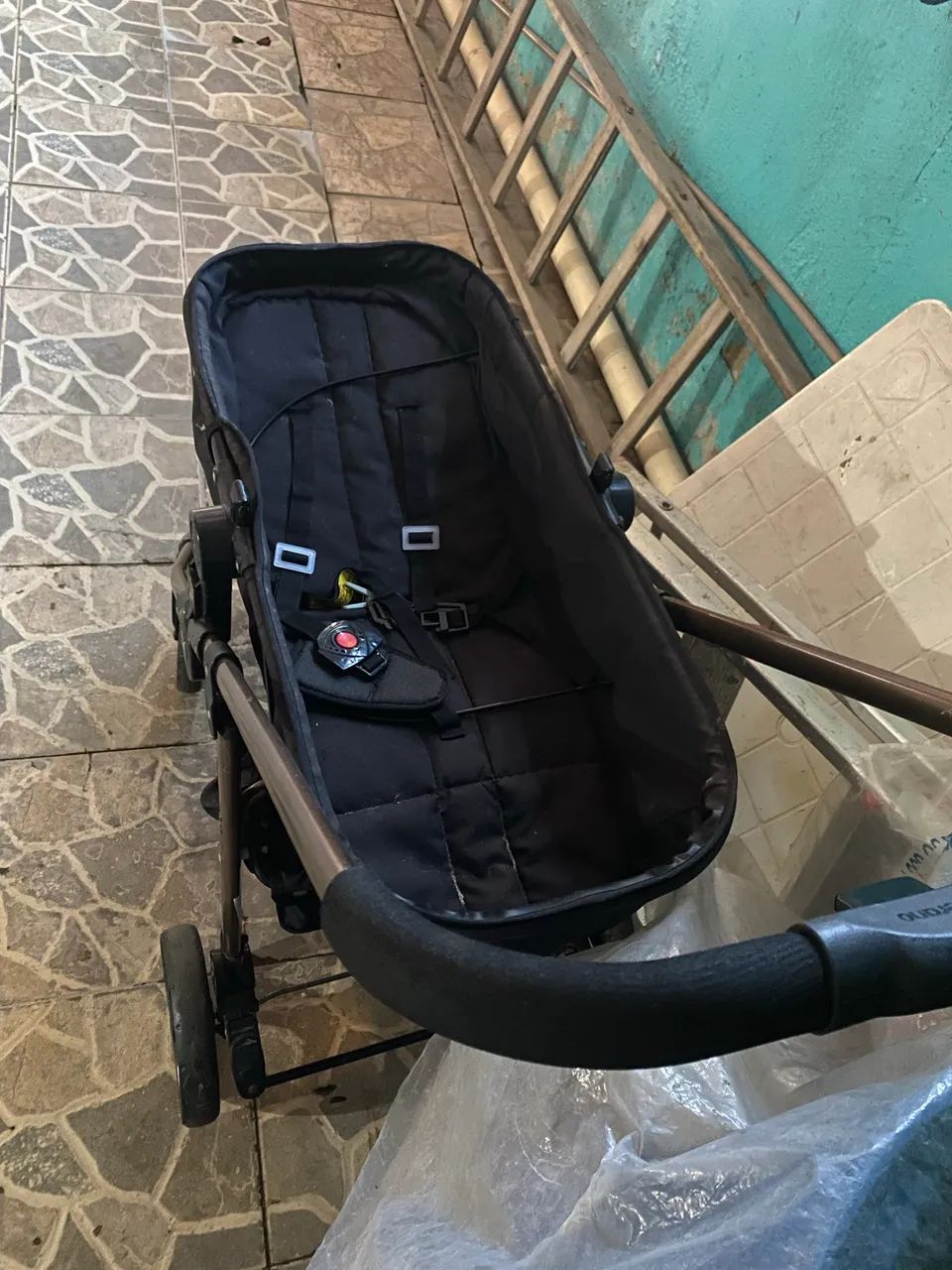 Bebê conforto e carrinho  - Foto 4