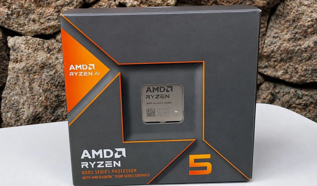 AMD Ryzen 5 8600G / Produto Original C/ Cooler Box + Nota Fiscal - Foto 2