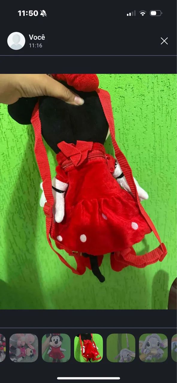 Bolsa infantil minnie