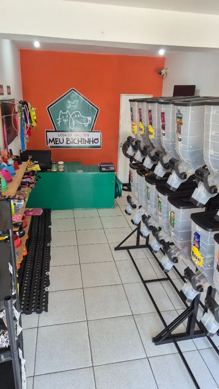 Vendo loja de ração completa