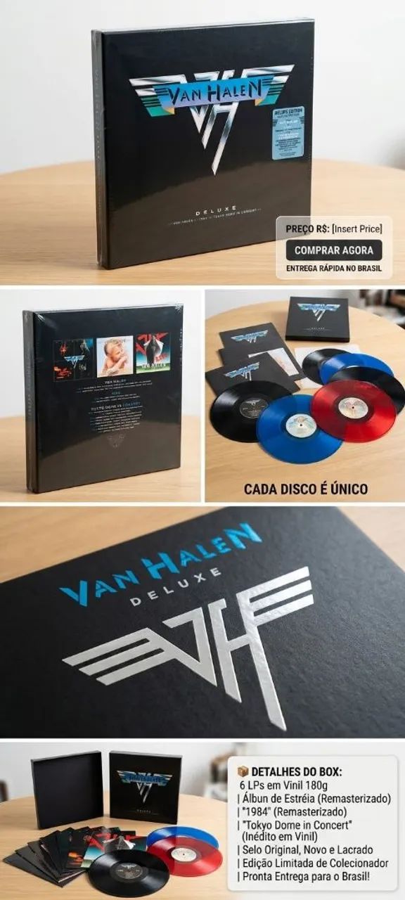 Box vinil Van Halen - Foto 5