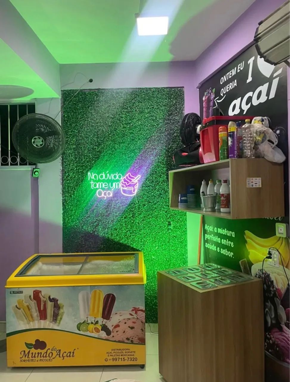 OPORTUNIDADE IMPERDÍVEL!!!   VENDO LOJA DE AÇAÍ E SORVETE MONTADA  - Foto 2