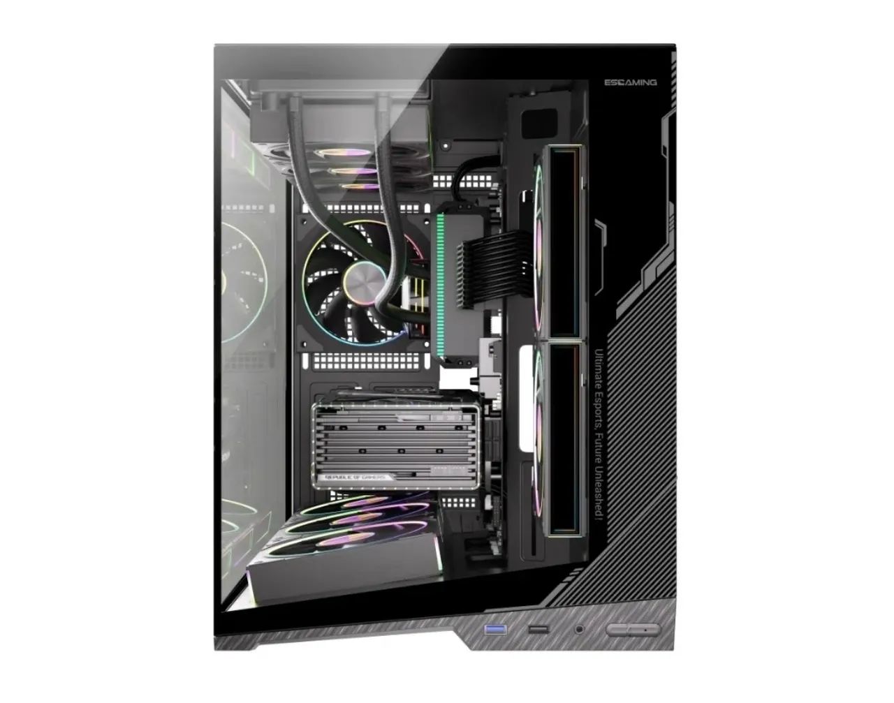 Gabinete Gamer Esgaming Zero - Foto 3