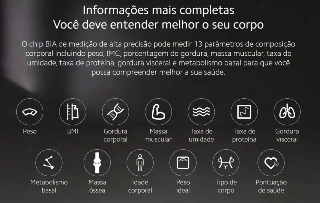 Balança Inteligente Xiaomi - Foto 5