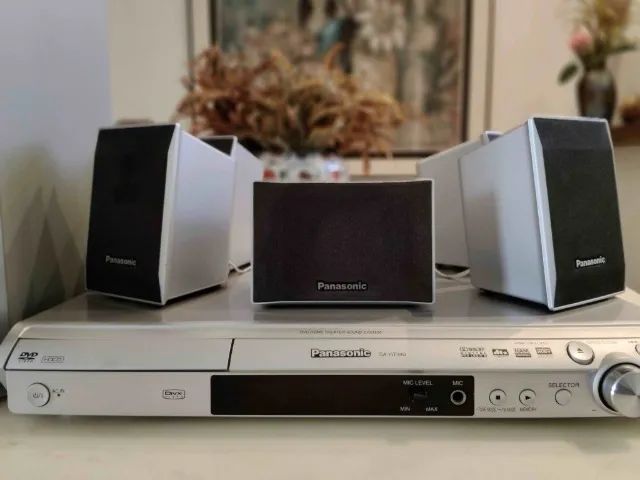 Receiver Panasonic SA-HT340 c 5 caixas acústicas e um subwoofer, 330W RMS - Foto 3