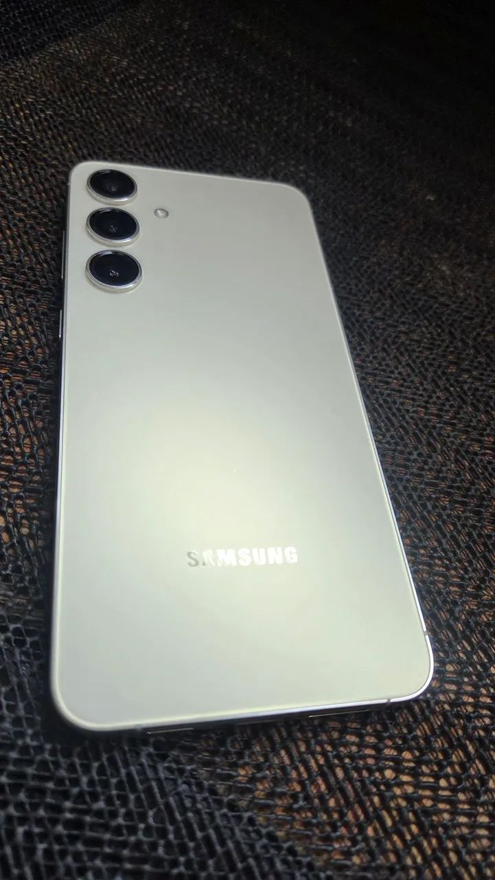 Galaxy s24 plus 512gb amber yellow exclusivo dourado novinho