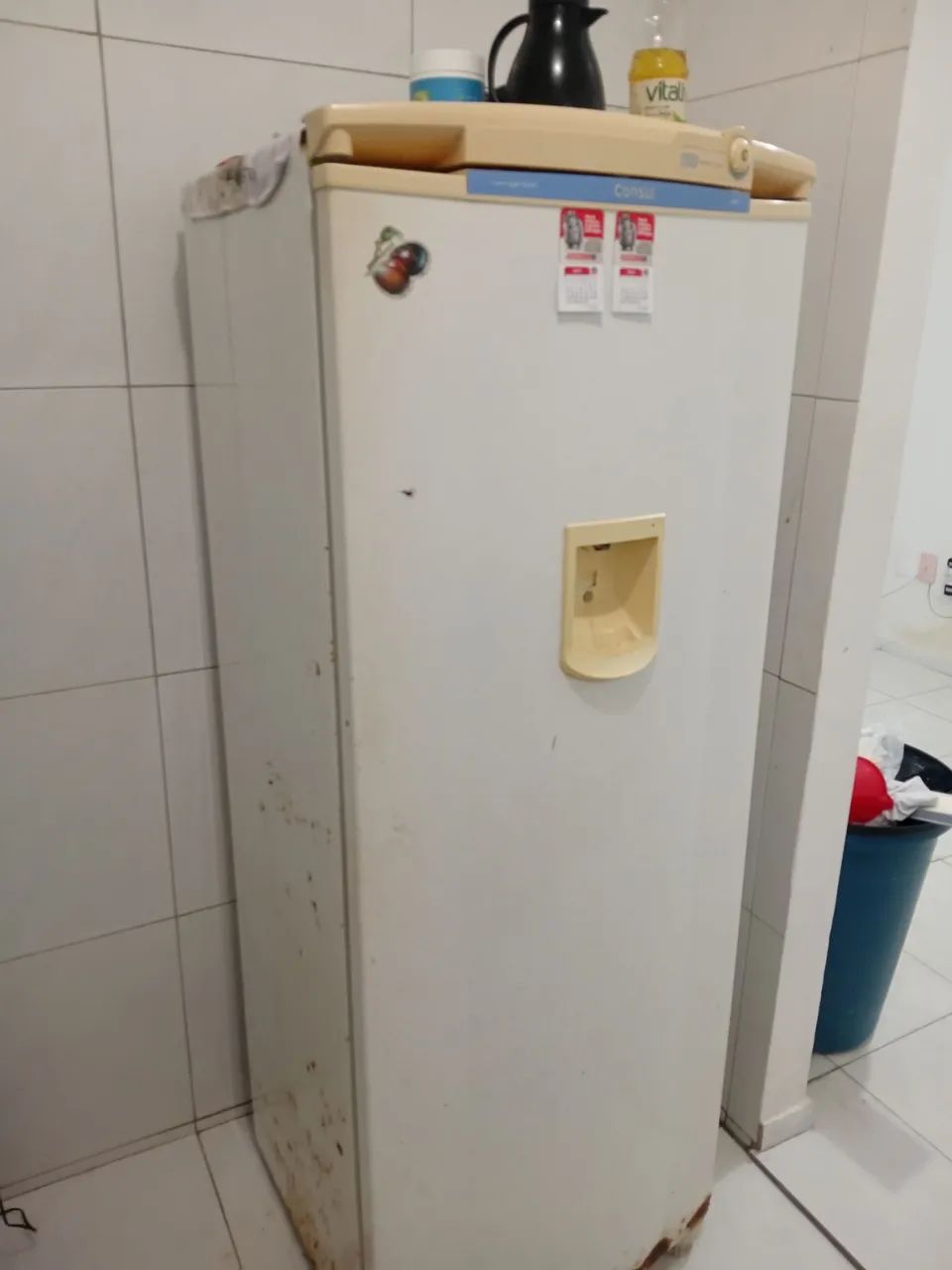 geladeira com defeito!