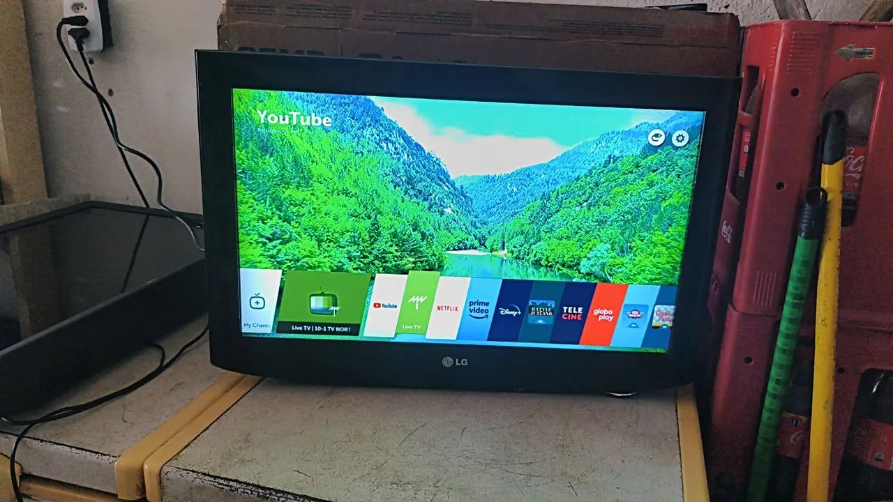 Tv Smart LG 26 Polegadas Funcionando Perfeitamente  - Foto 4