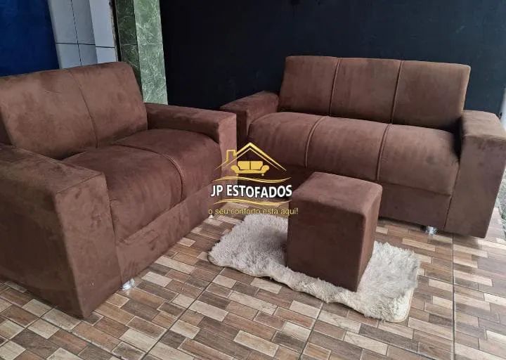 SOFÁ JOGO APRONTA ENTREGA + ENTREGA GRÁTIS 