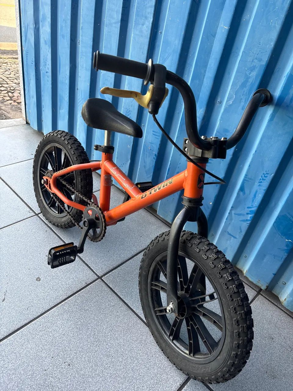 bicicleta b-twin aro 14 - Foto 2