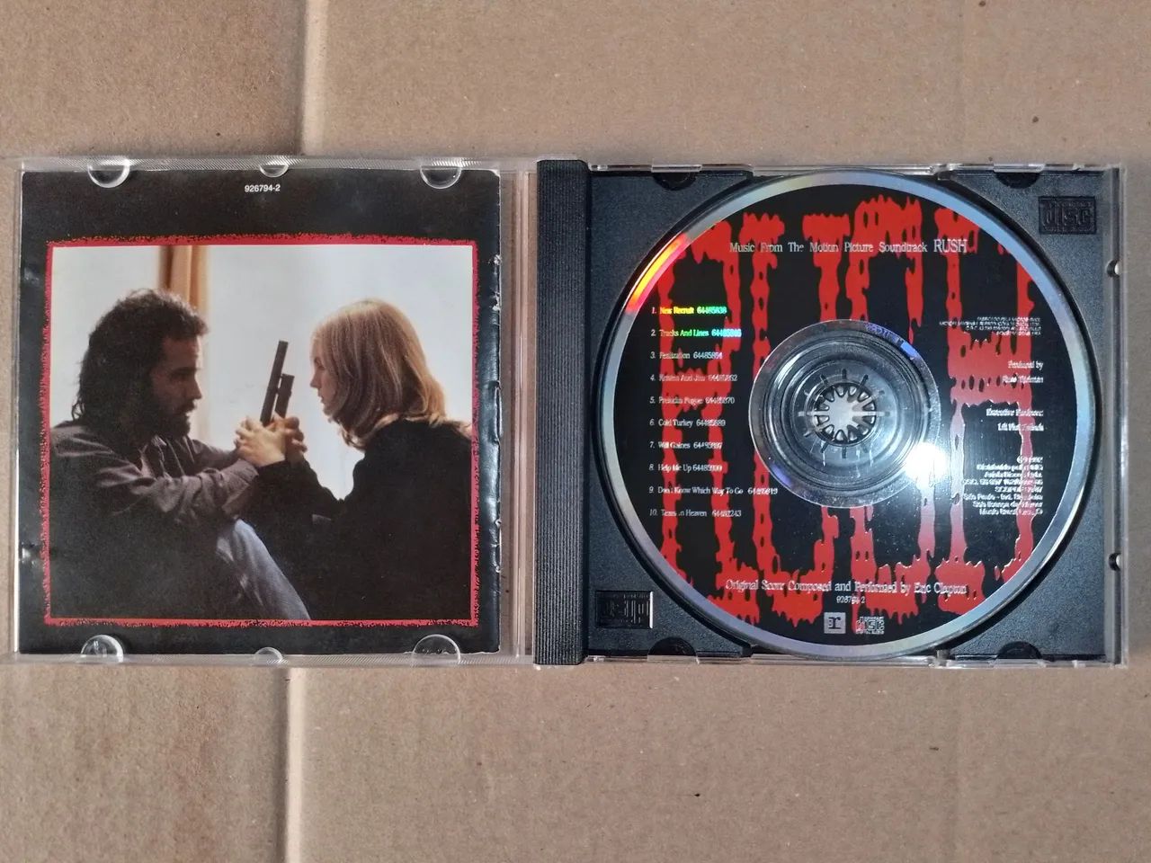 Cd RUSH Trilha Sonora Original Do Filme 1991 - Foto 4