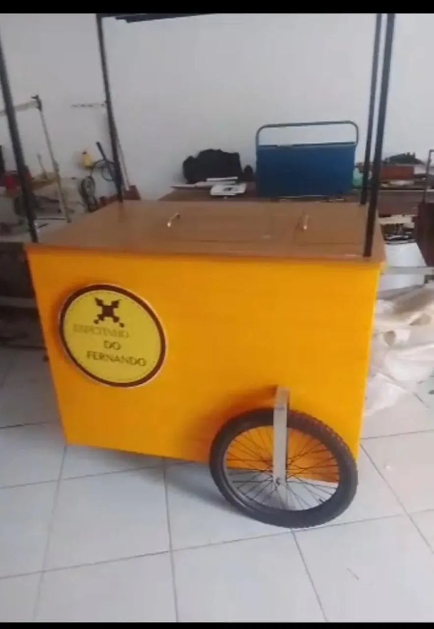 Carrinho de espetinho 