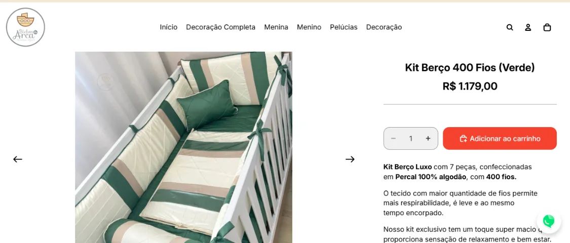 KIT BERÇO  - Foto 2