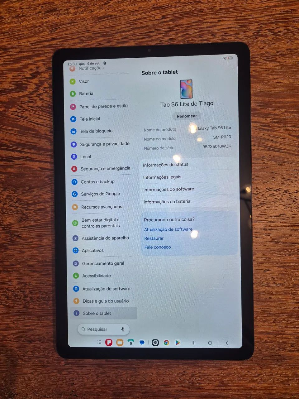 Tablet Samsung S6 Lite 128GB - Foto 2
