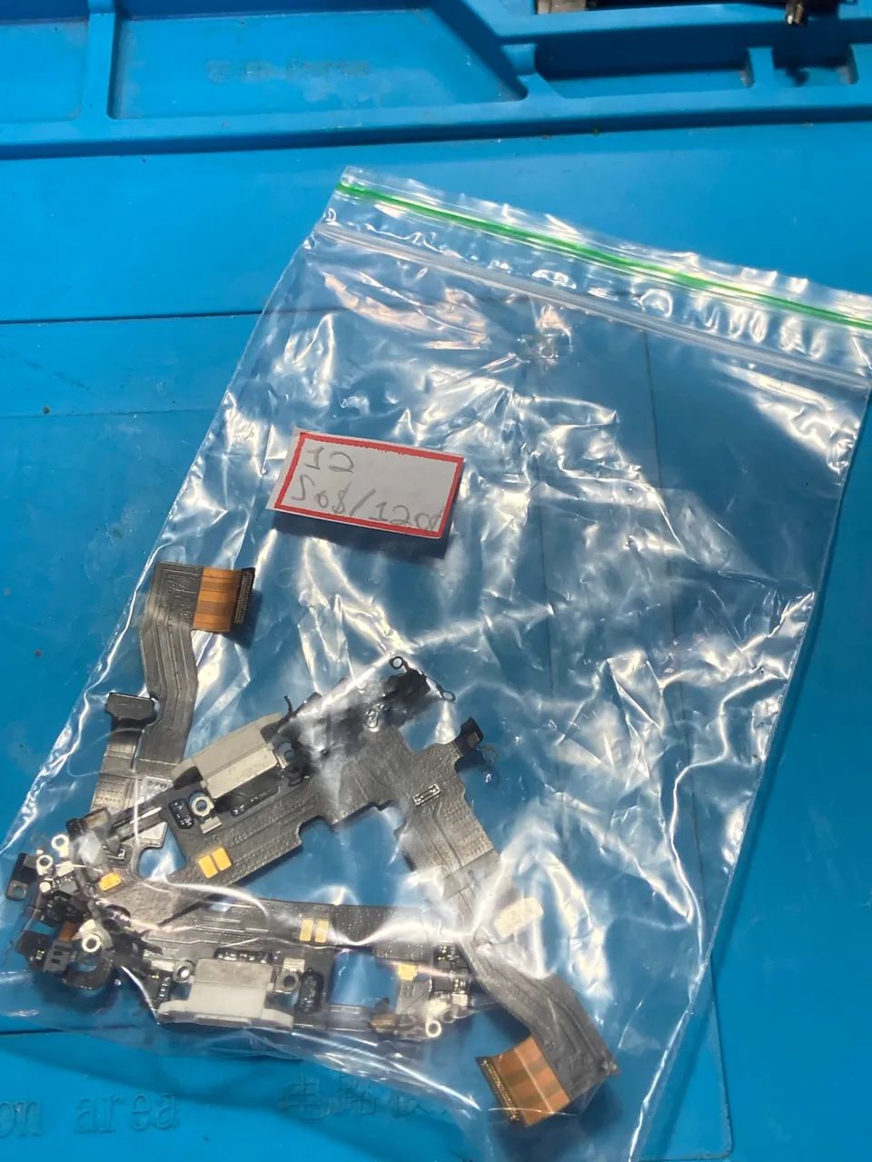 Doc/conector de carga do iPhone 12 original 