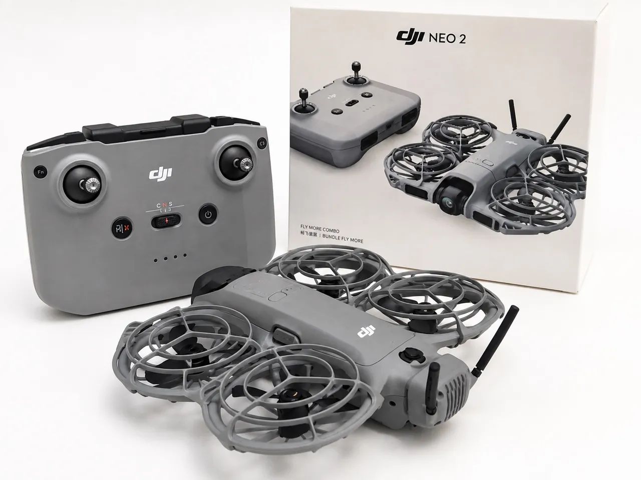 DJI Neo 2 Fly More Combo - Completo e em excelente estad