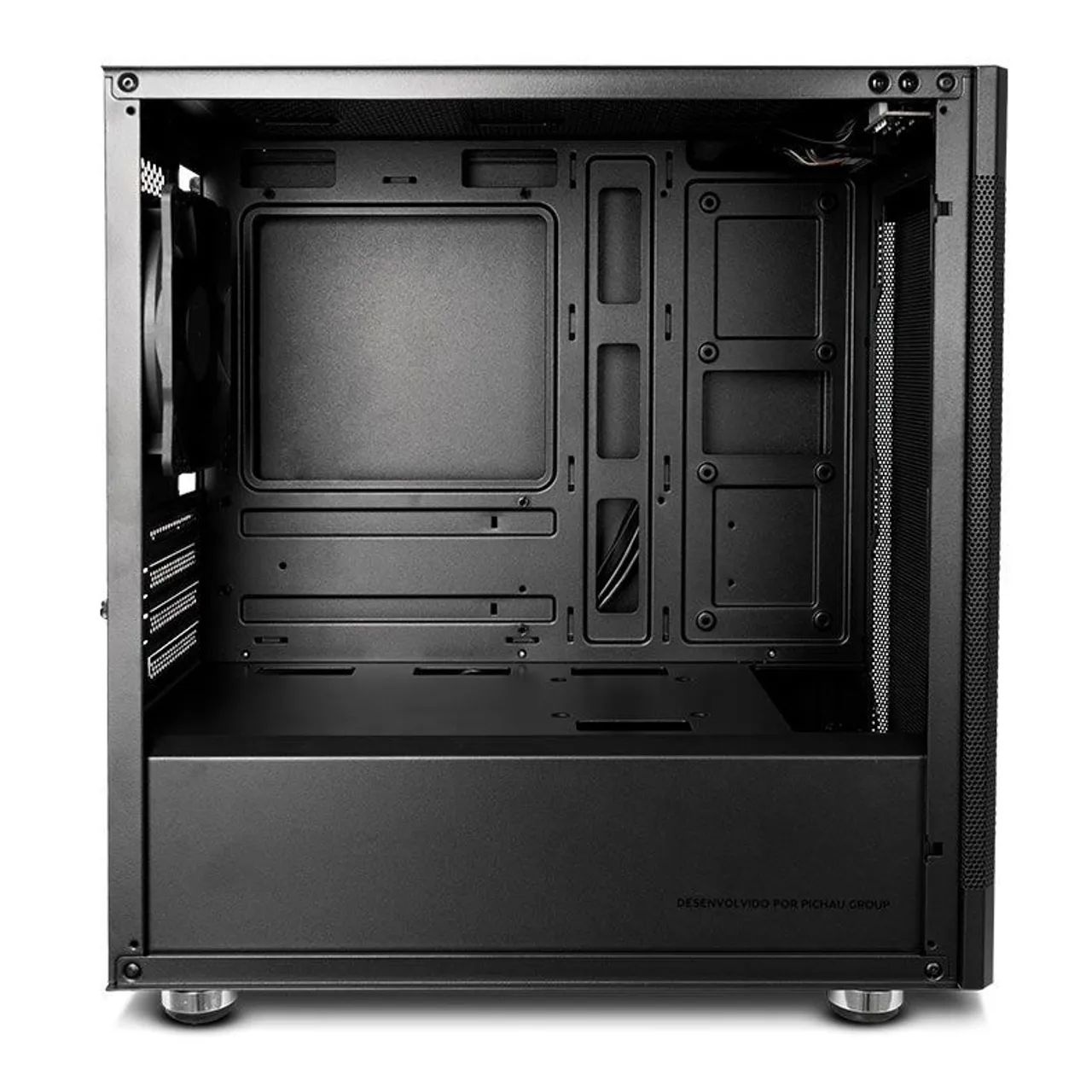 Gabinete Mancer Goblin + 5 Fans com controladora - Foto 3