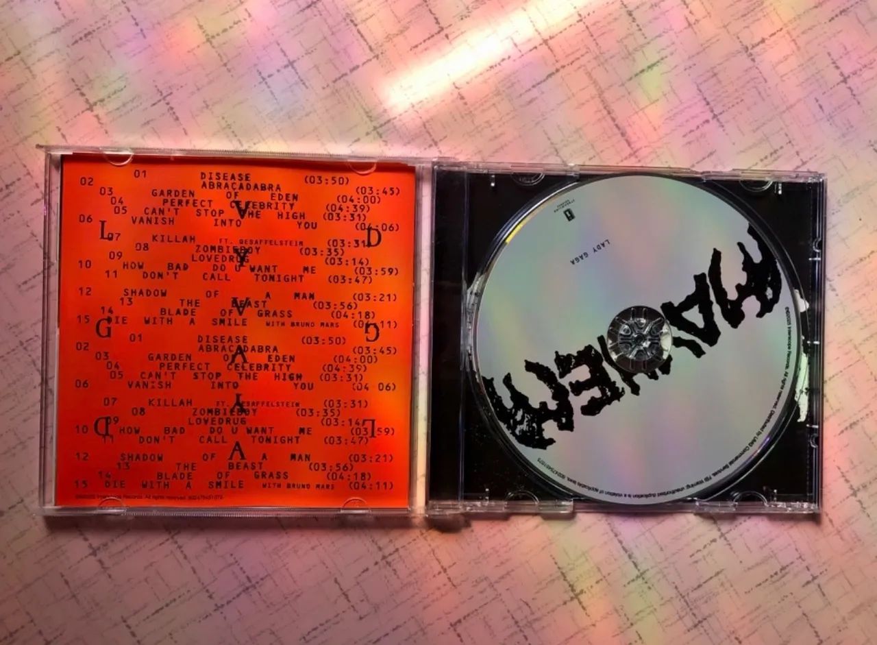 cd lady gaga mayhem capa alternativa - Foto 2