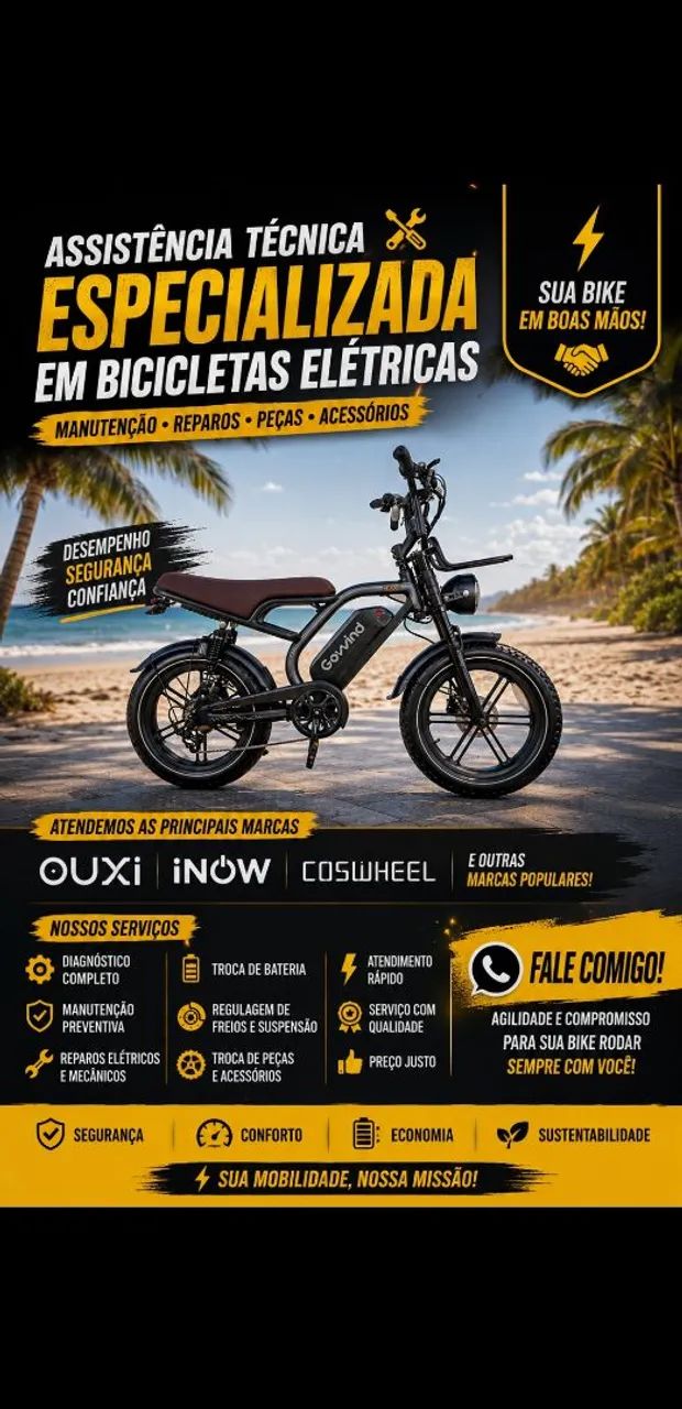 ? Conserto e Manutenção de Bicicletas Elétricas na Sua Casa