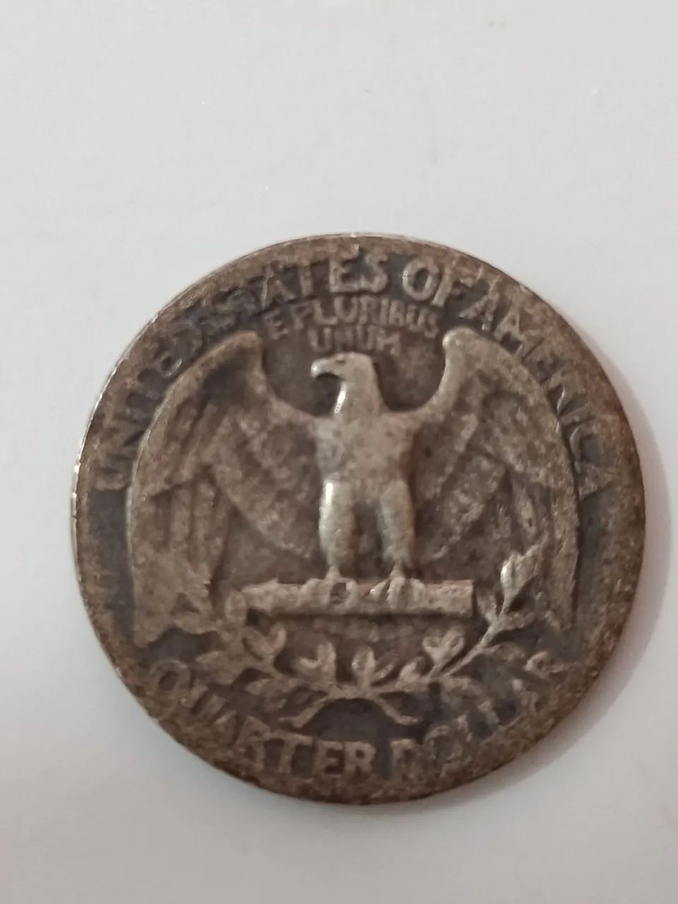 Moeda Antiga Prata 90% 1/4 Dólar EUA (1934) - Colecionável / Prata Maciça - Foto 2