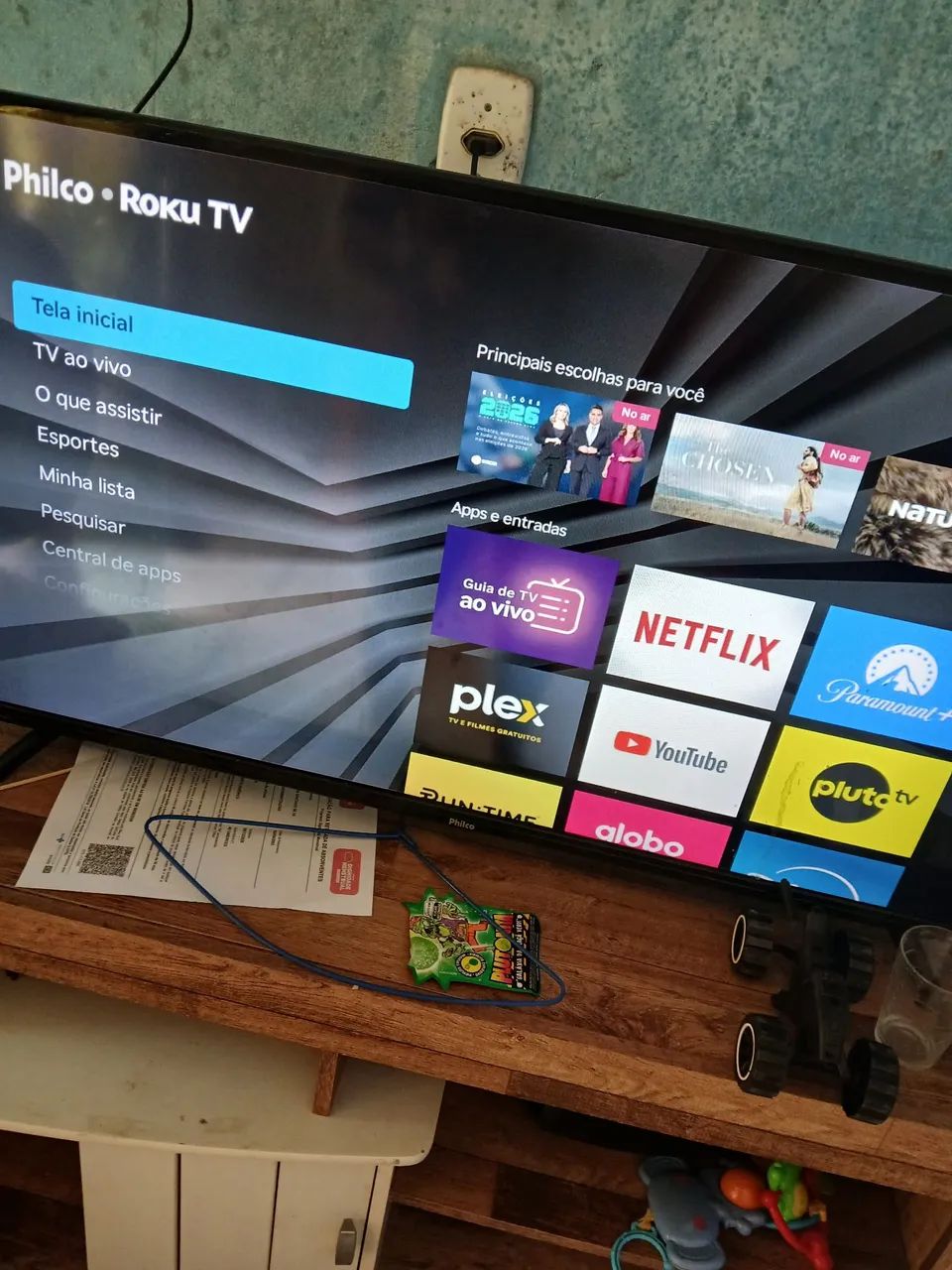 TV philco roku 43 polegadas 