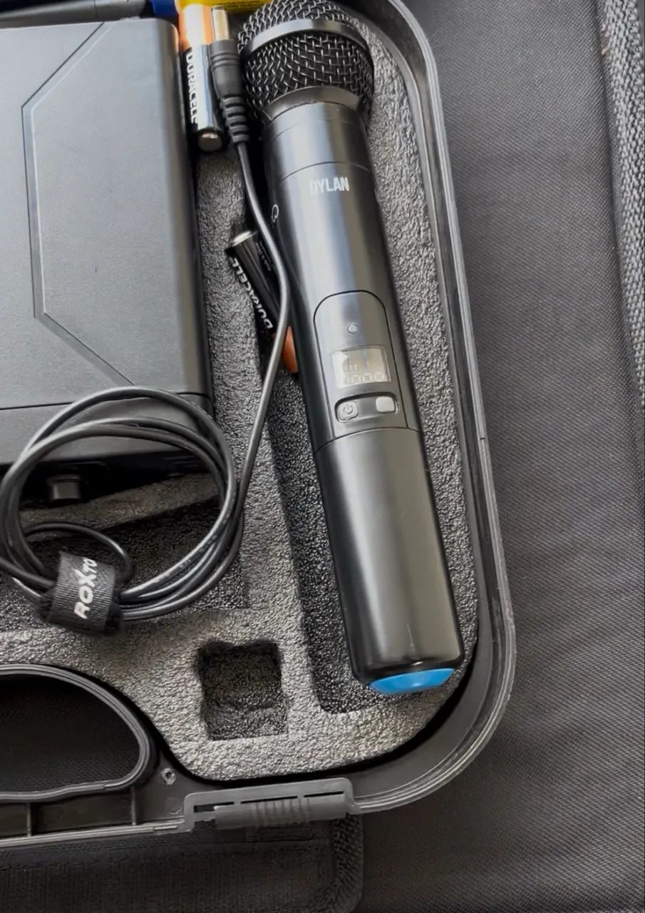 Vendo microfone sem fio duplo Dylan 