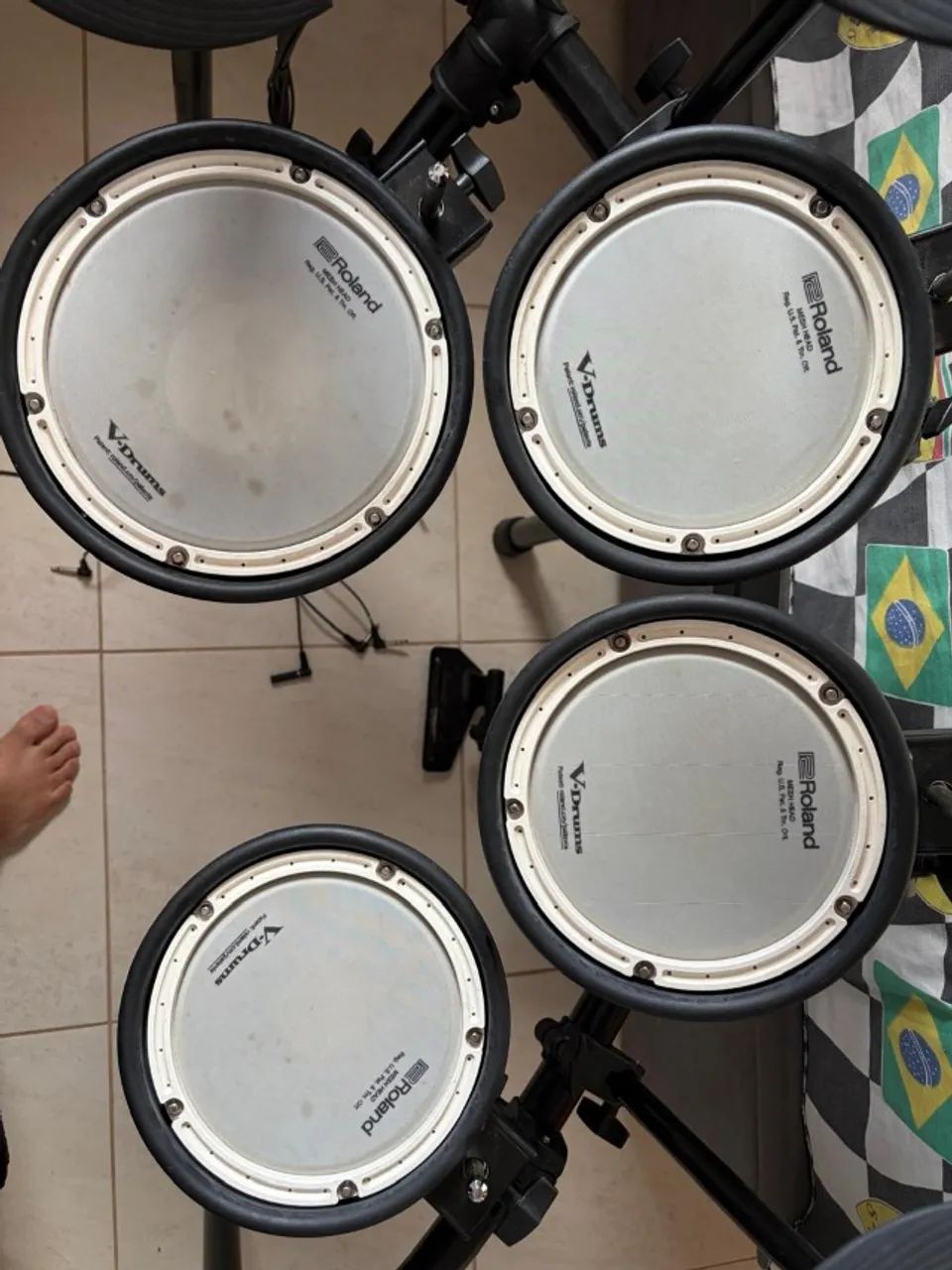 Bateria Eletronica Roland TD7DMK - Foto 4
