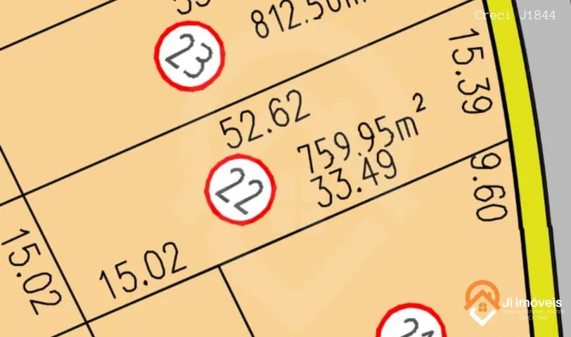 REPASSE! Lote Exclusivo de 759,95m² com Vista para Área Verde! - Foto 3