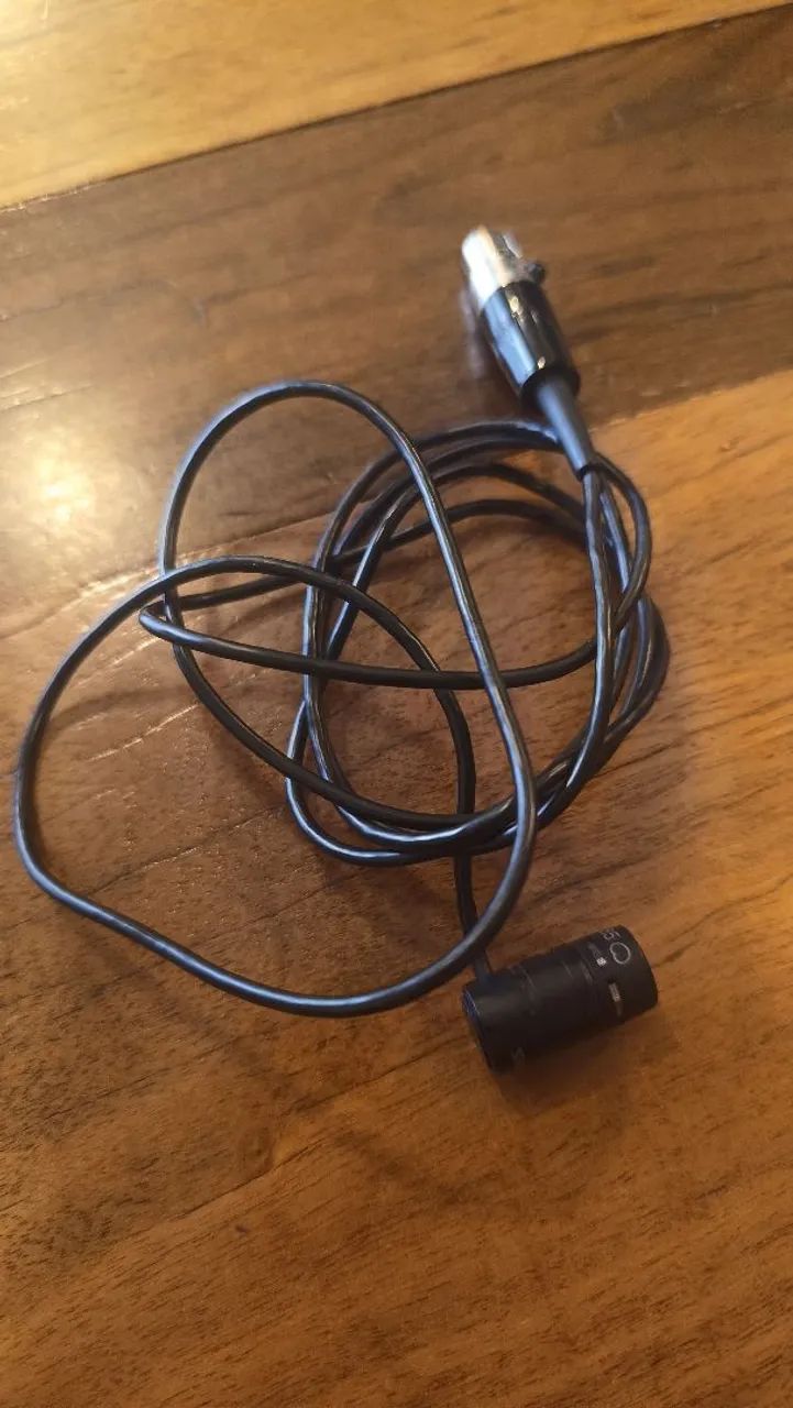 Microfone Lapela Original Shure Conector TA4F 4 pinos  - Foto 2