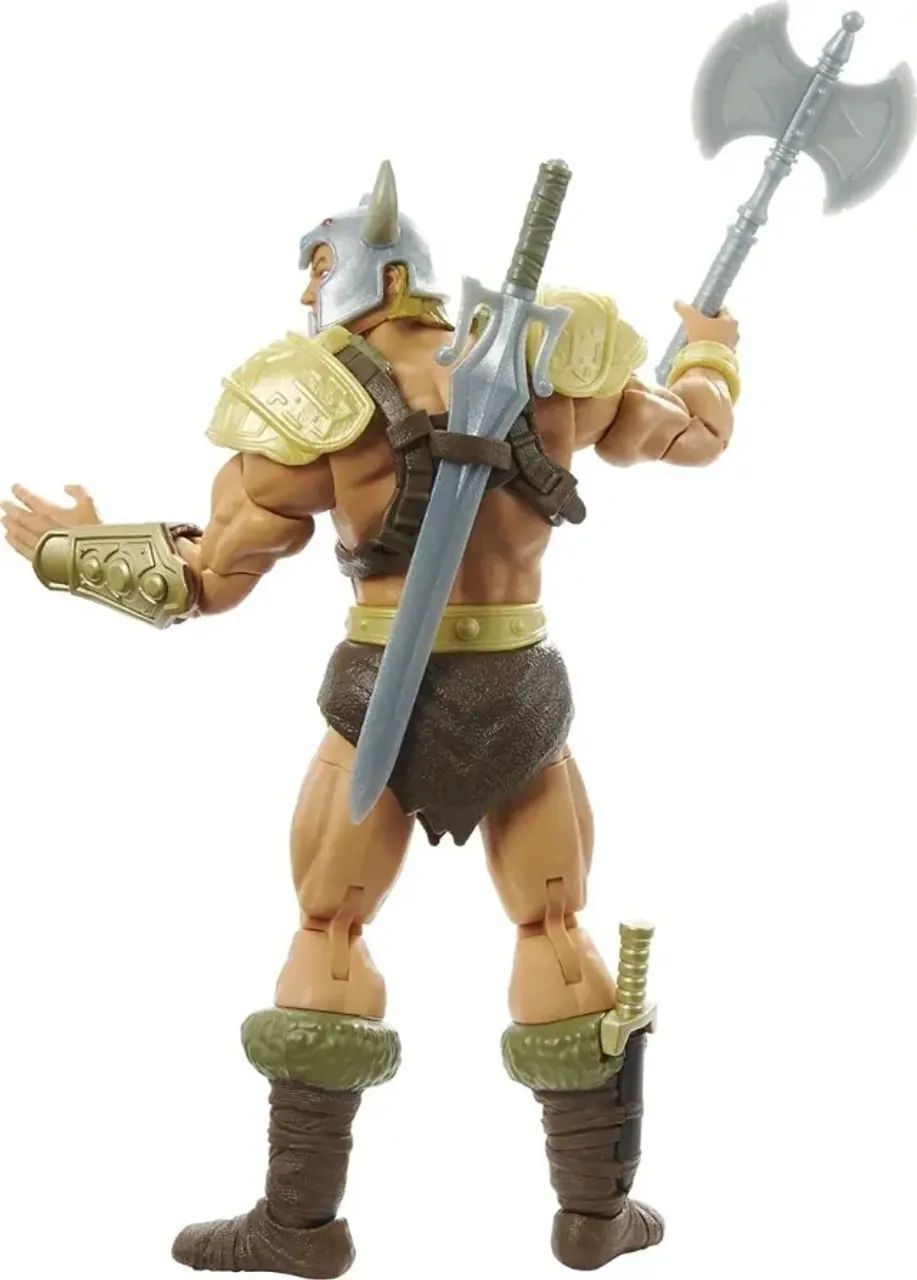 Boneco He Man Viking New Eternia Masters Universe Hdr37 - Foto 2