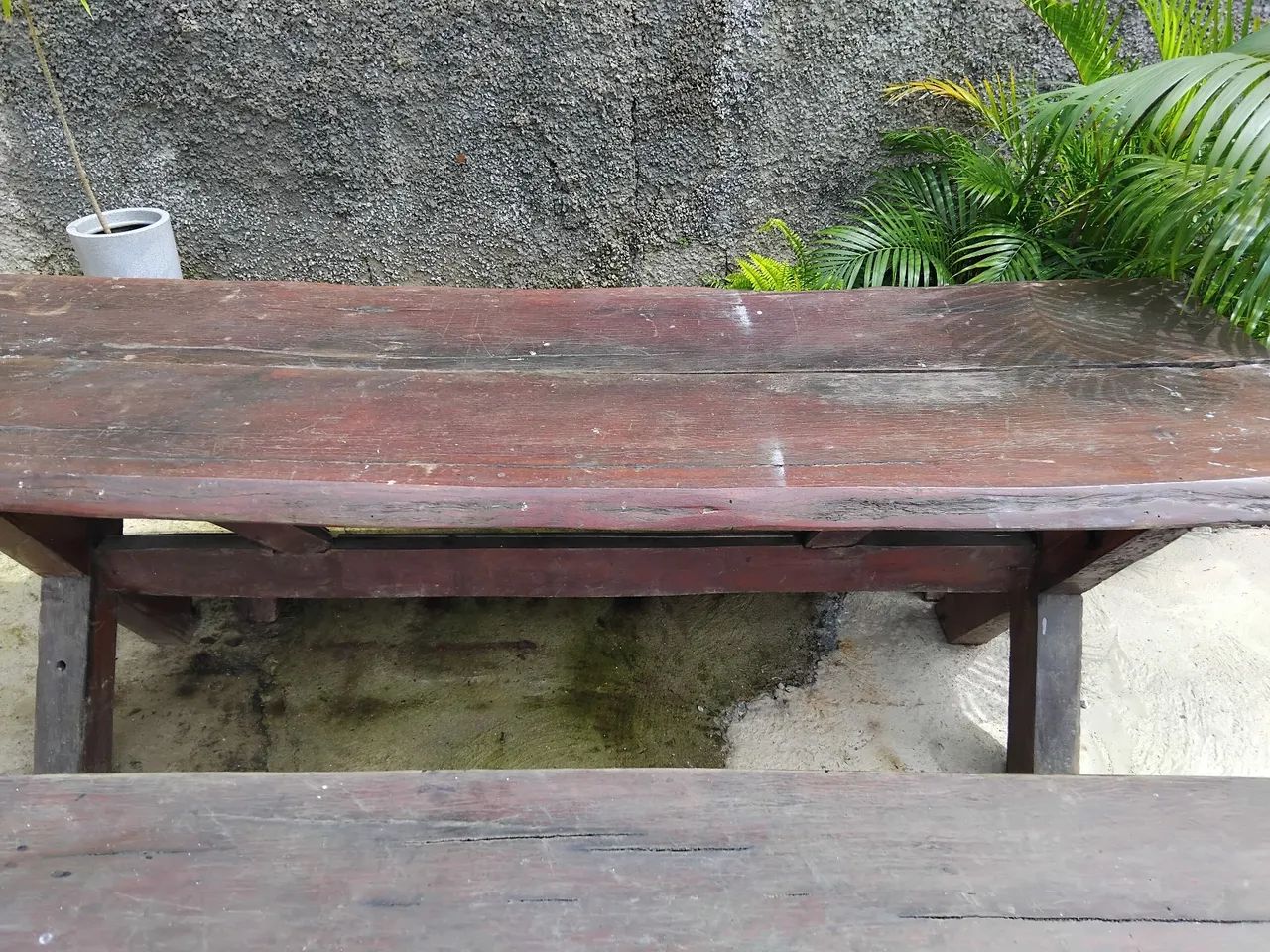 Mesa rústica 