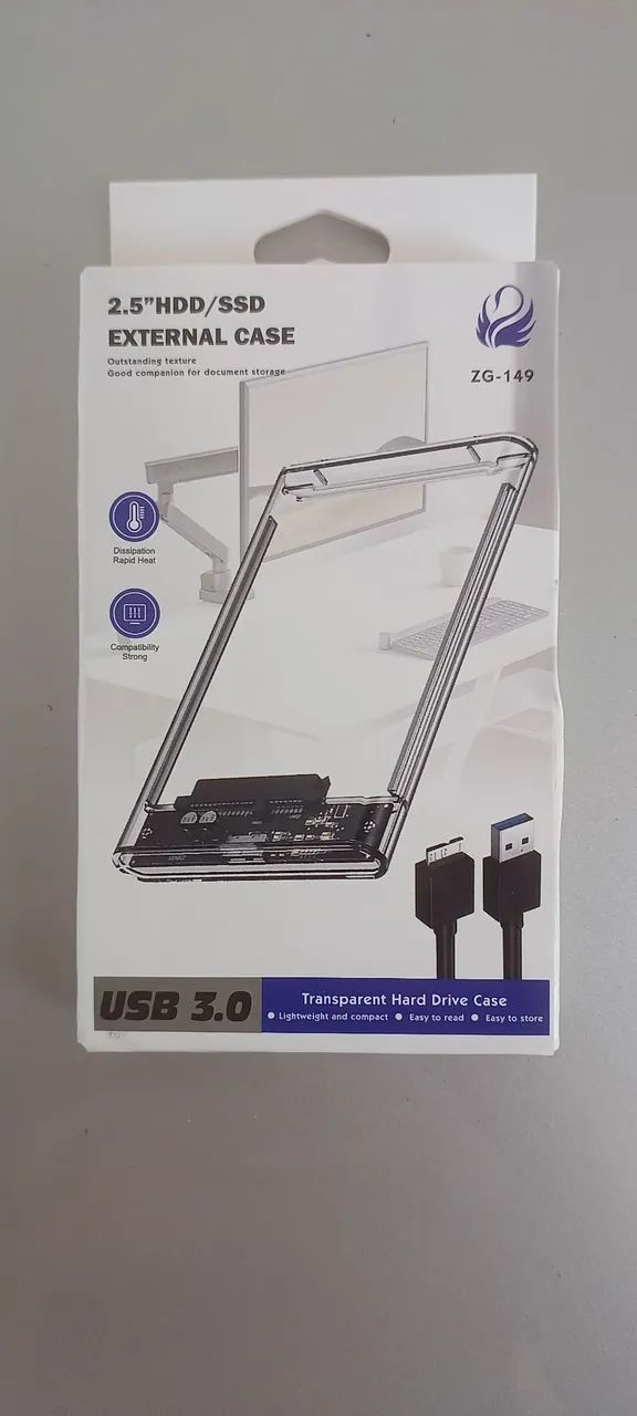 Case para hd ou ssd - Foto 5