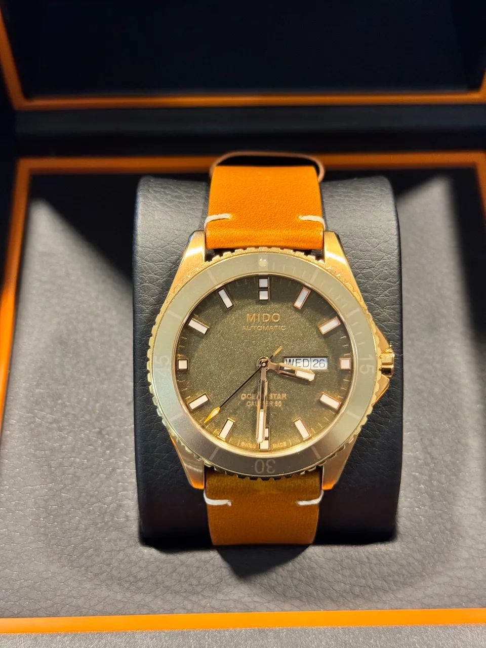 Relógio Mido Ocean Star 200 Rose Gold Automático  - Foto 2