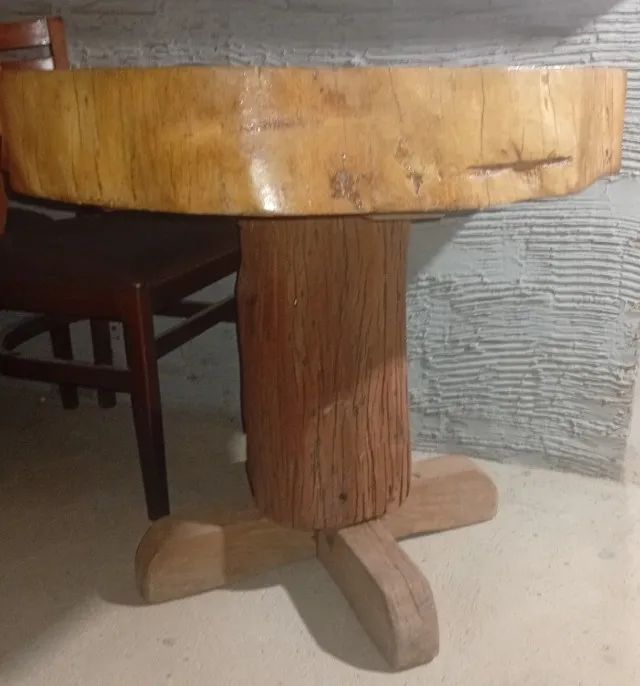 Mesa artesanal em Madeira Maciça  - Foto 3