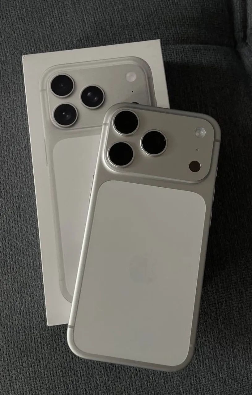 IPHONE 17 pro max 4 meses de uso 256gb 
