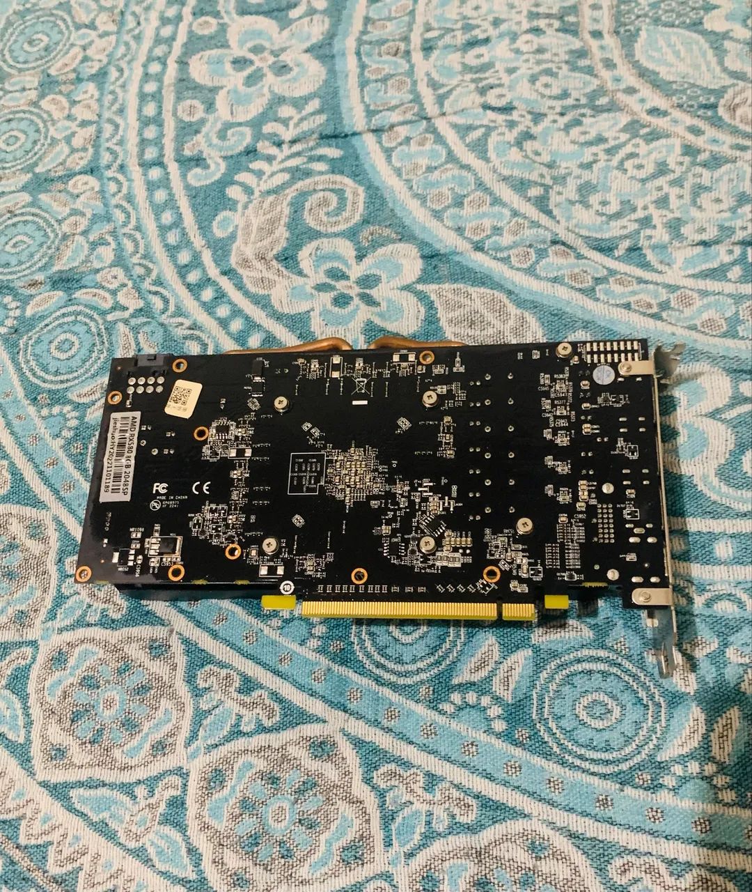Placa de vídeo RX 580 8GB Jieshuo muito conservada!  - Foto 4