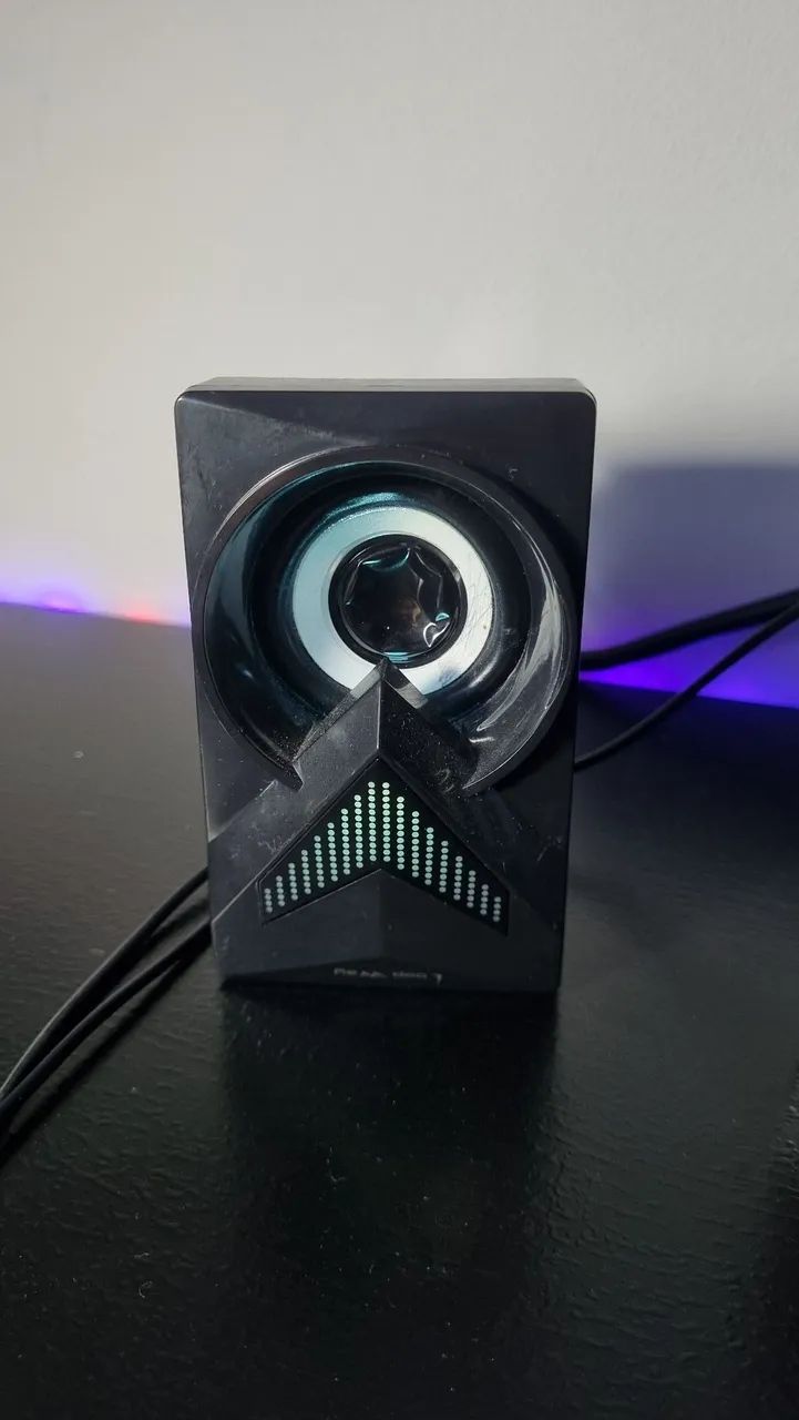 Caixa De Som Gamer Loop Way CS28 Para PC E Notebook (LED RGB, P2 e USB) - Foto 2