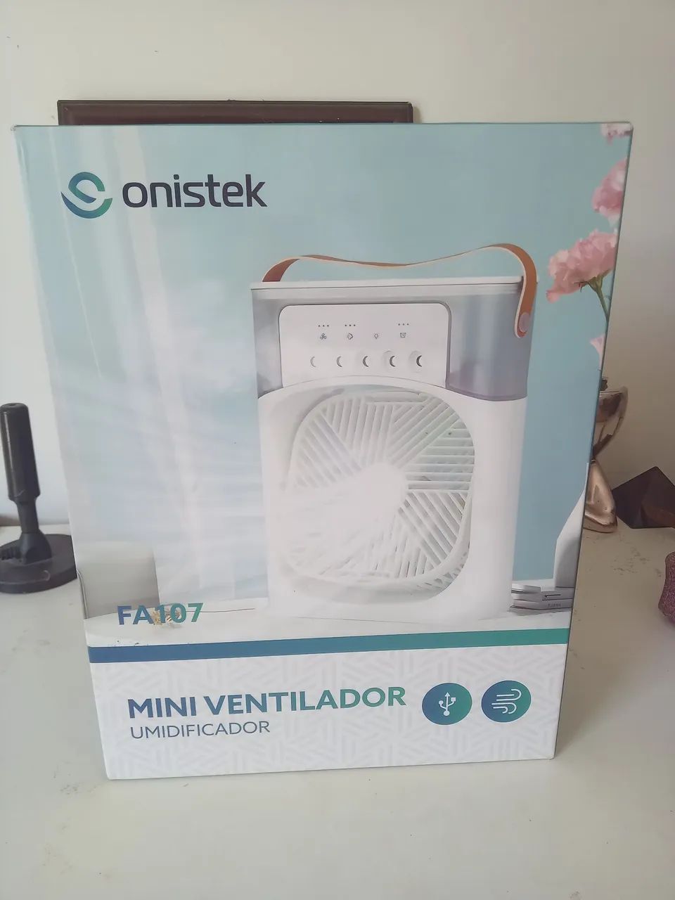 Umidificador/ mini ventilador - Foto 4