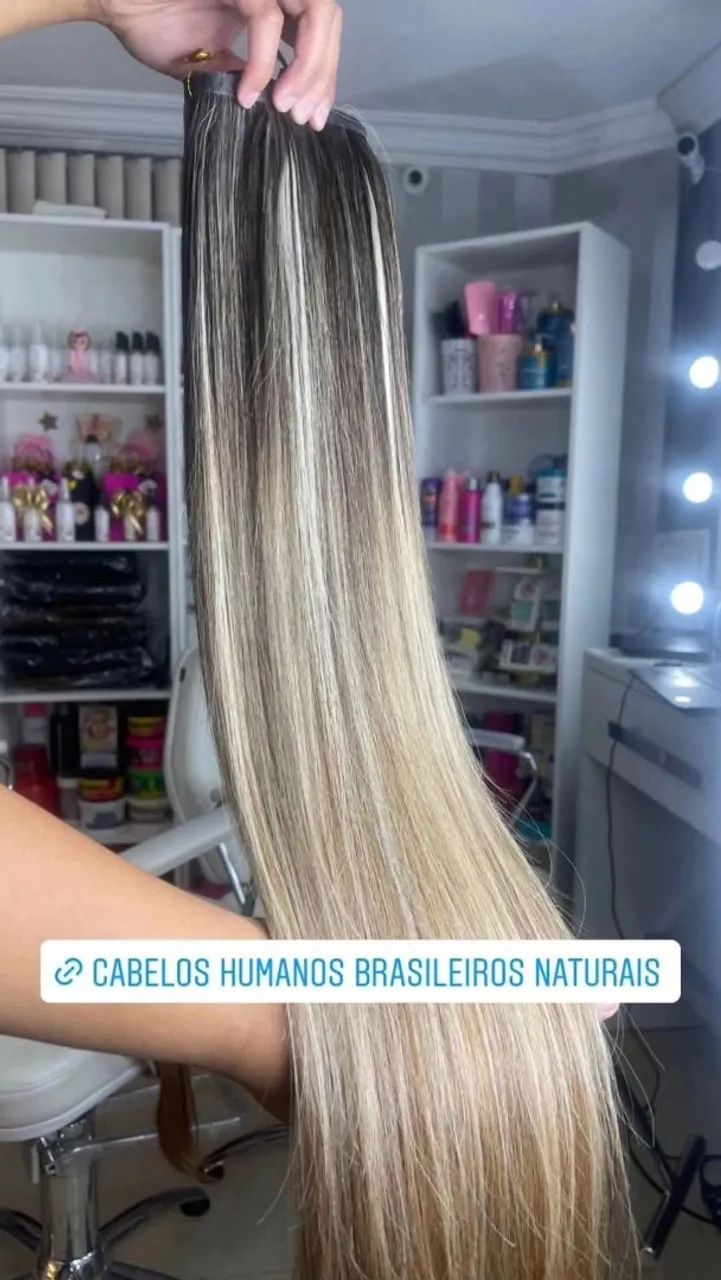 Extensão invisible hair 