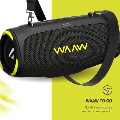 Caixa De Som Bluetooth Boom 110 Waaw By Alok - Foto 3