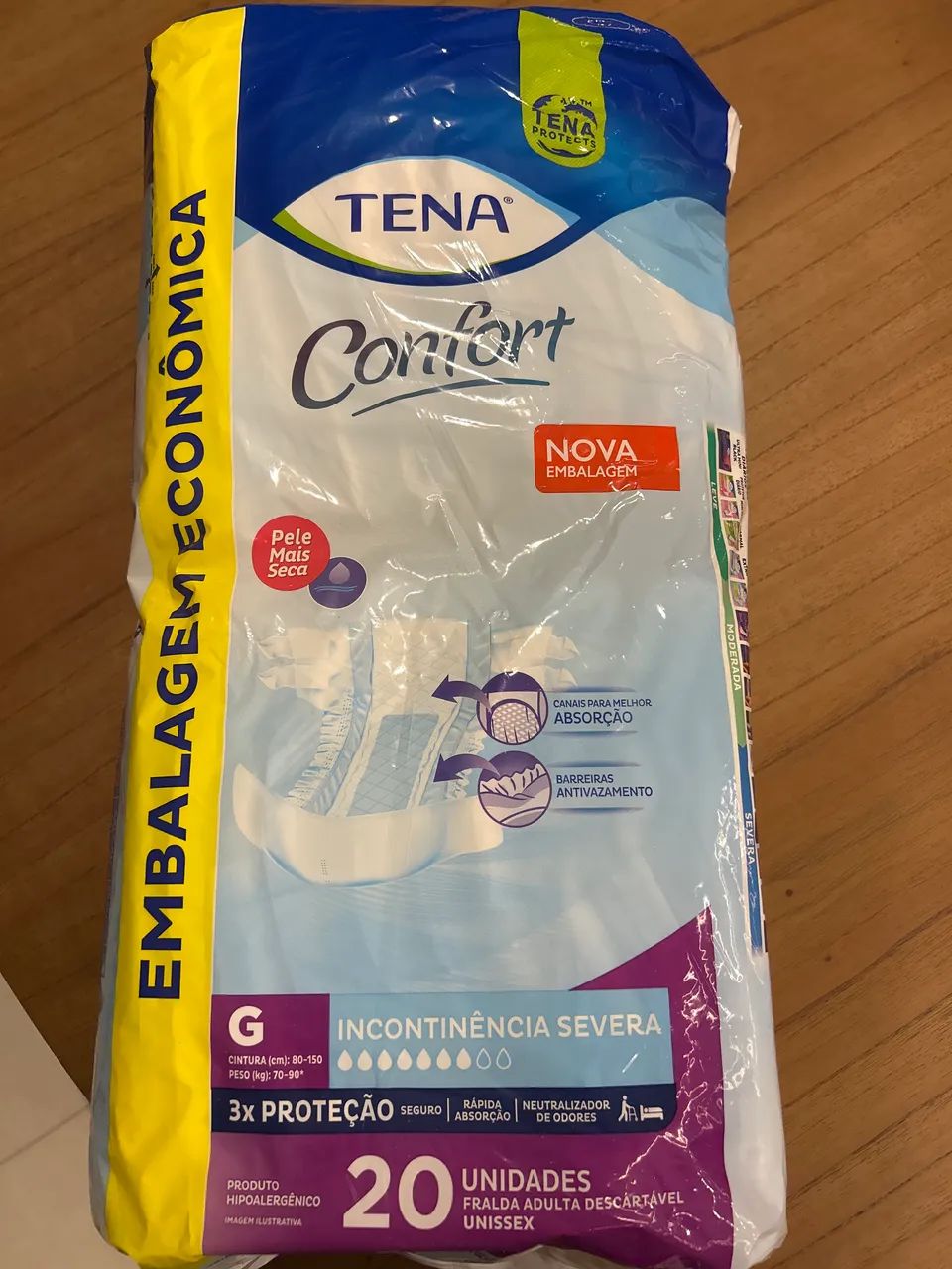 Fralda Geriátrica Tena Confort TAM G