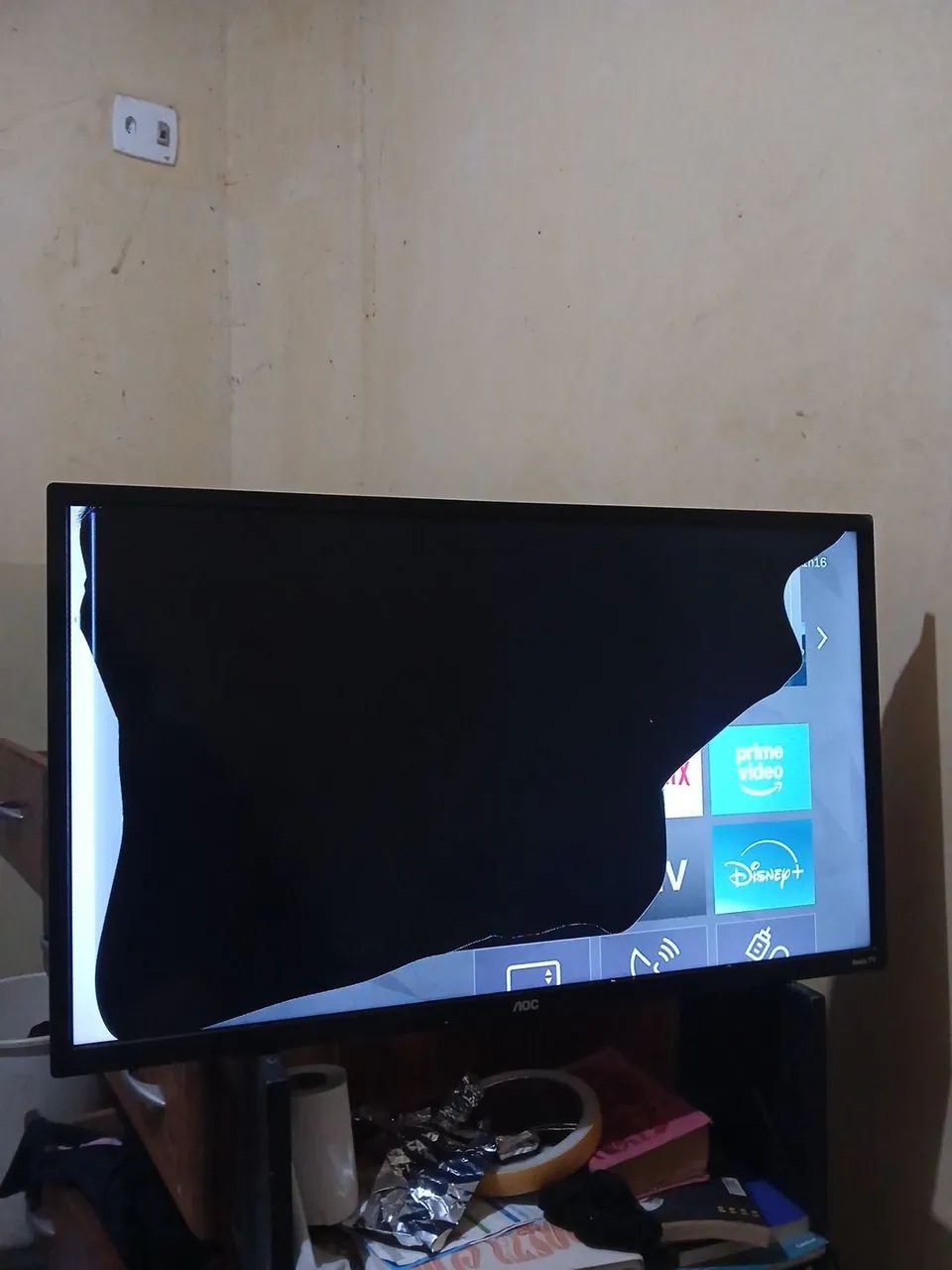 Tv com defeito 