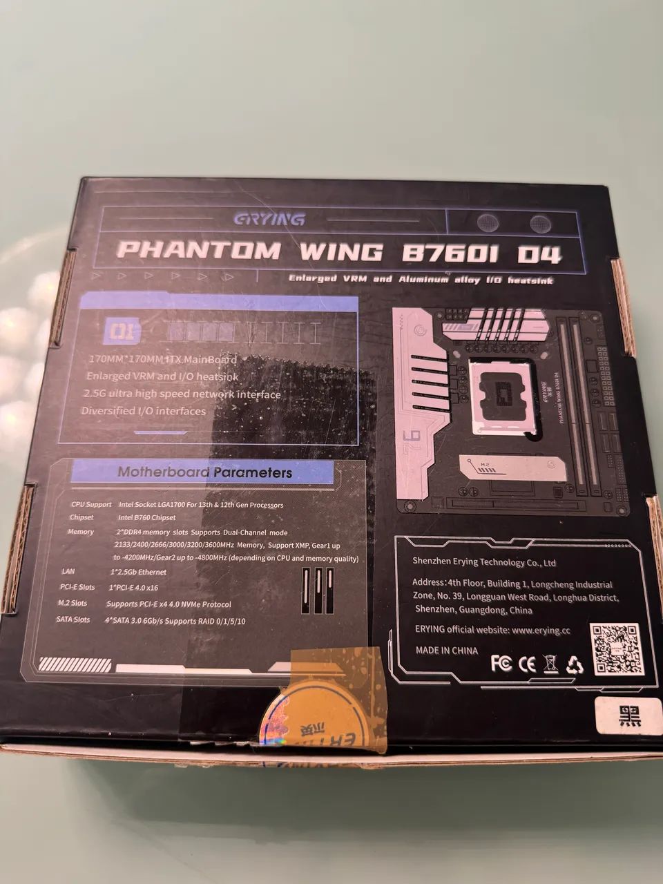 B760i Erying Mini ITX (com defeito) - Foto 2