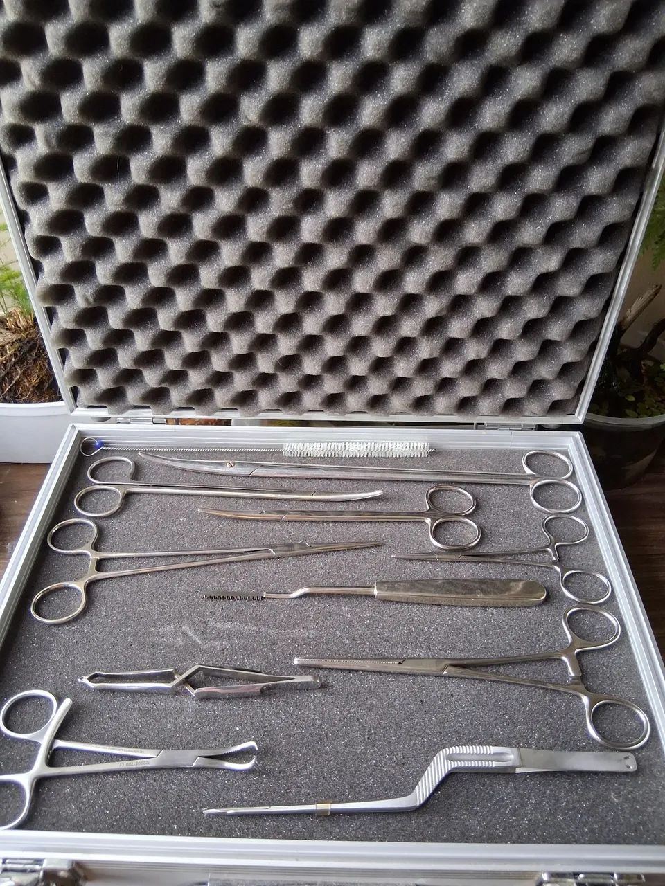 Kit pinças e tesouras (aquarismo)