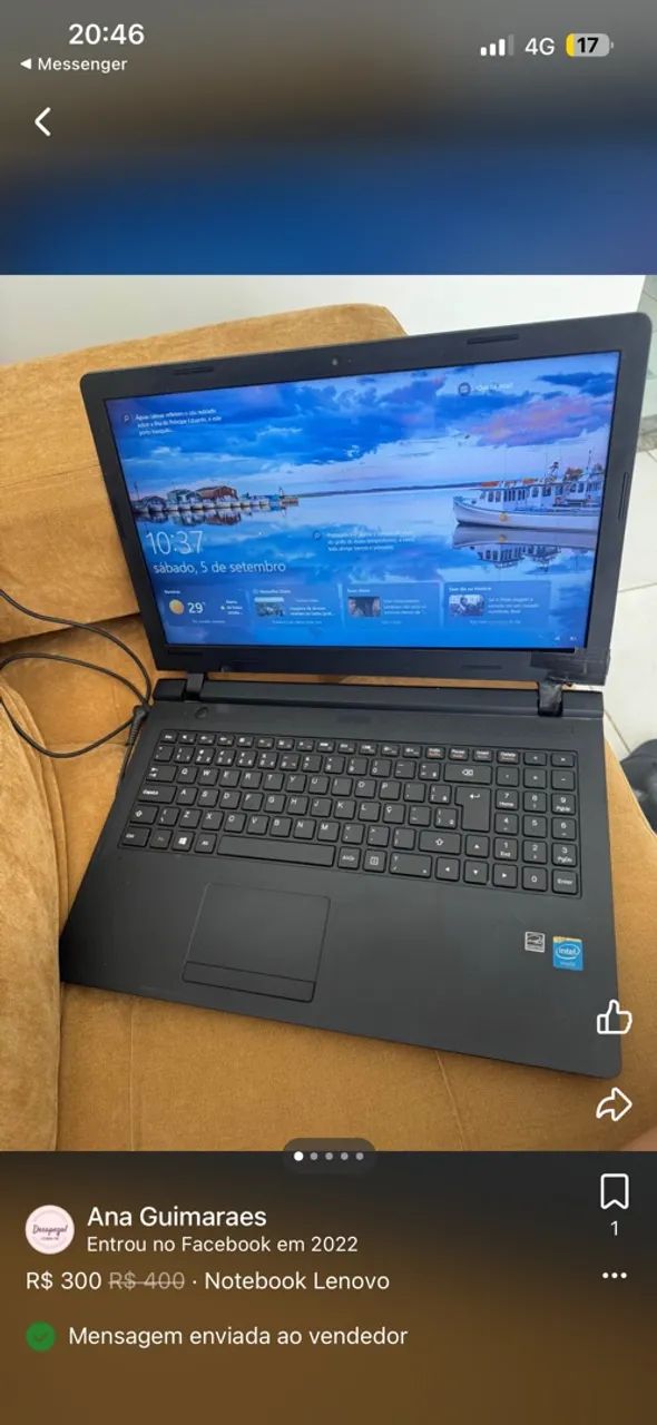 Notebook Lenovo 