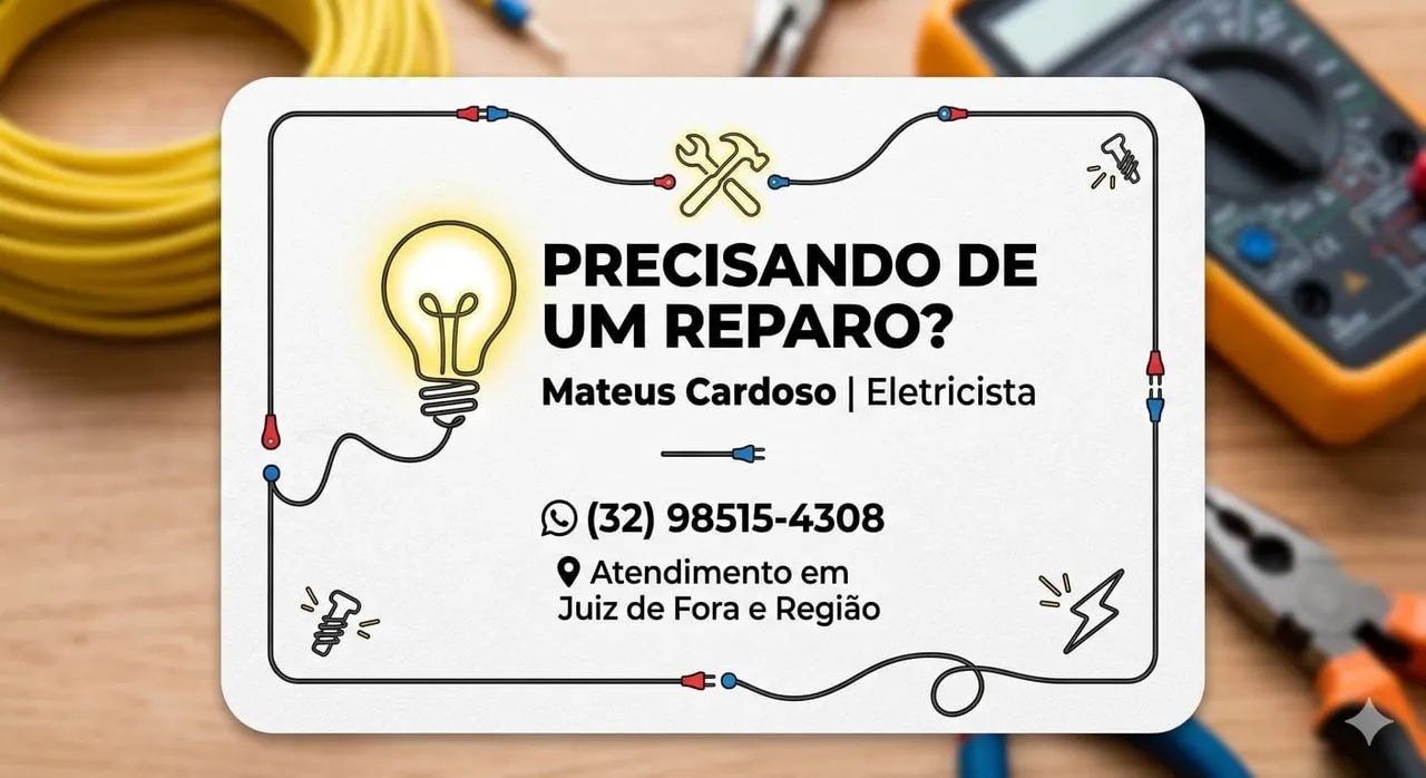 Faço serviço elétrico