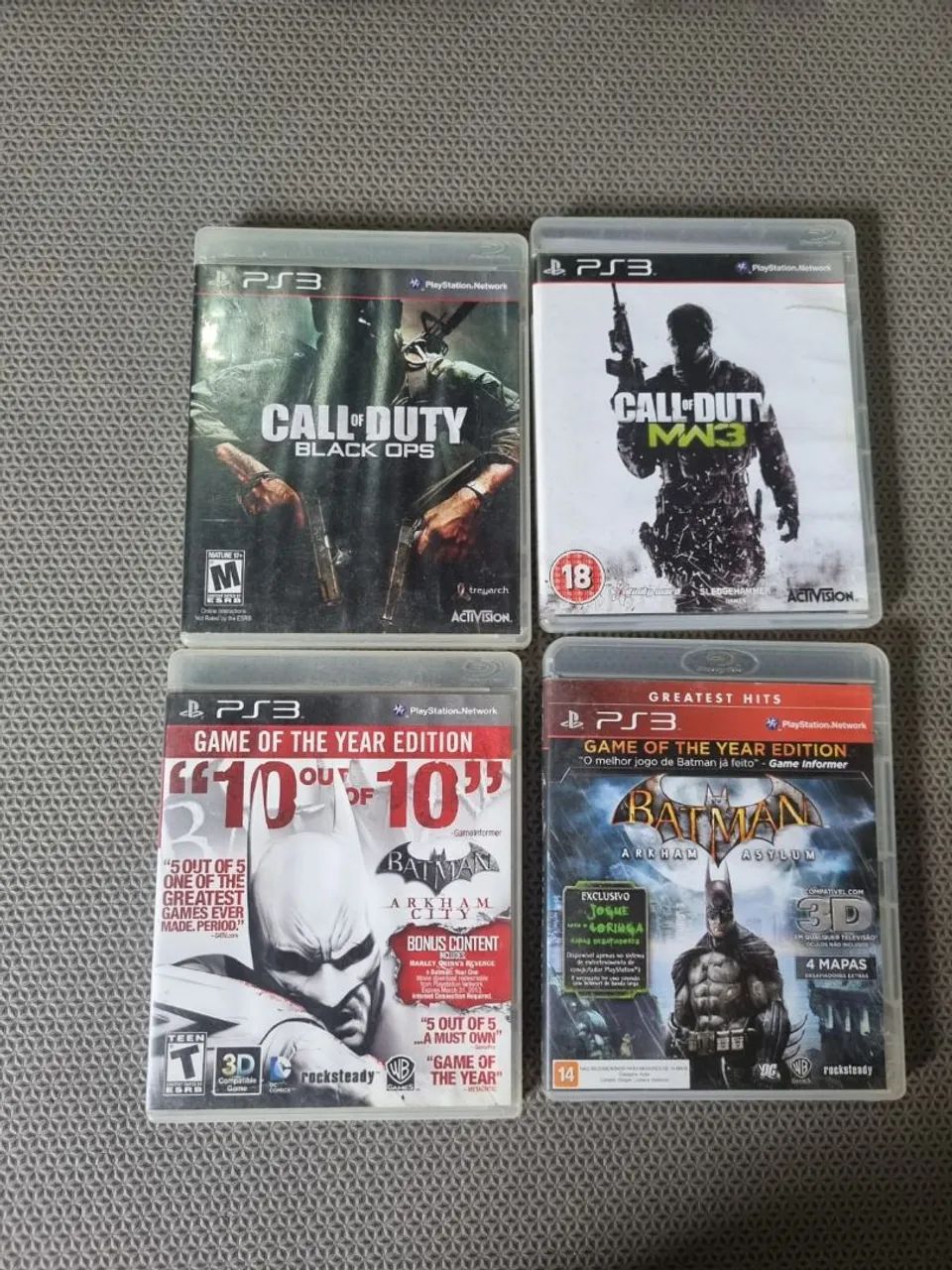 Vendo Playstation 3 com 2 controles e 15 jogos originais  - Foto 2